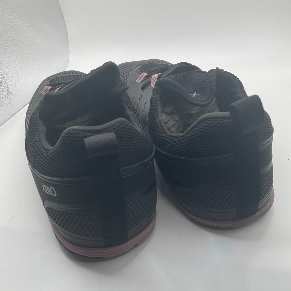 Xero Women's Black Athletic Shoes with Pink Accents - Picture 6 of 9